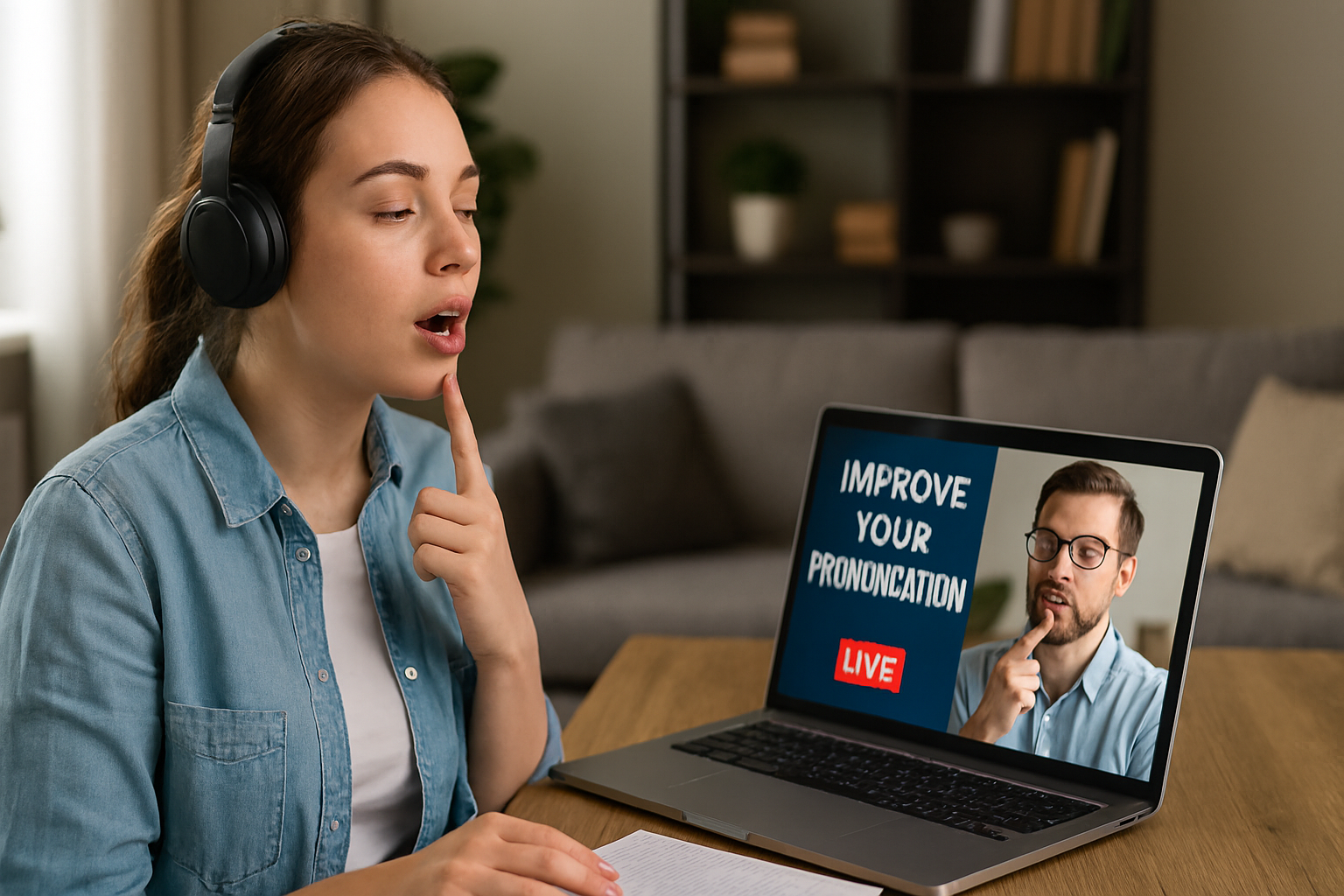 Como melhorar a pronúncia em inglês